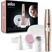 Los mejores  - Braun FaceSpa Pro 921 - Depiladora Facial Todo en Uno para Mujer- Incluido un Cepillo de Limpieza Suave y Depiladora…